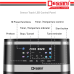 Dessin AirFryer X1 12.8L